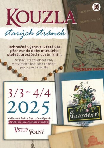 Kouzla starých stránek - výstava