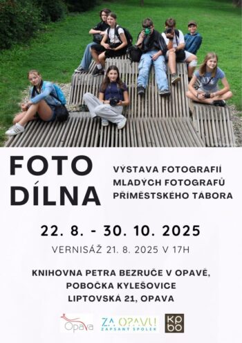 Fotodílna - výstava fotografií mladých fotografů příměstského tábora