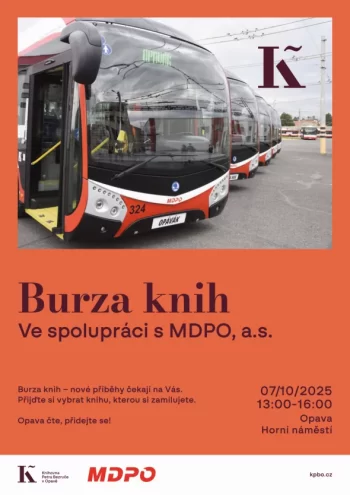 Burza knih ve spolupráci s MDPO