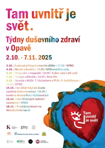 Tam uvnitř je svět - Týdny pro duševní zdraví v Opavě
