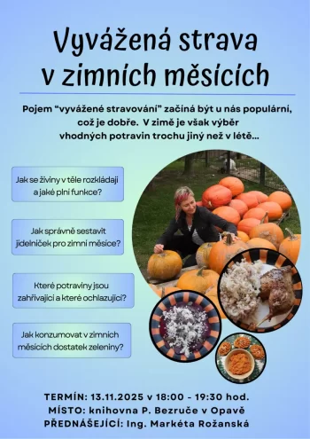 Tajemství jídla II – Vyvážená strava v zimních měsících