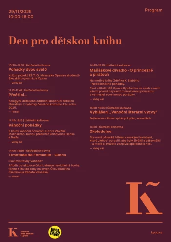 Den pro dětskou knihu 2025 - Program