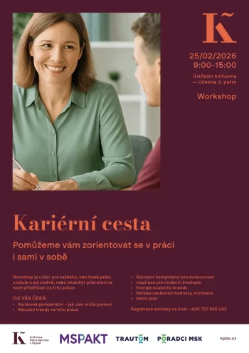 Kariérní cesta - Pomůžeme vám zorientovat se v práci i sami v sobě