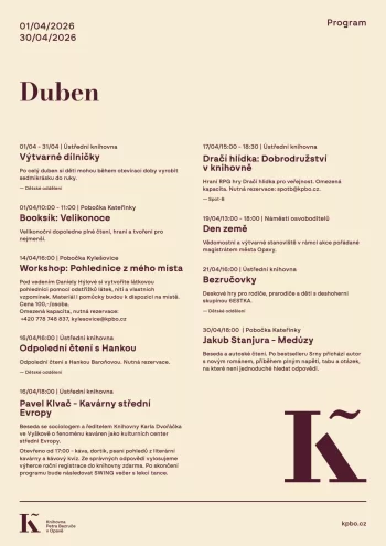 Program - Duben 2026