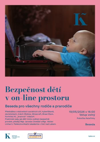 Bezpečnost dětí v online prostoru - beseda pro všechny rodiče a prarodiče