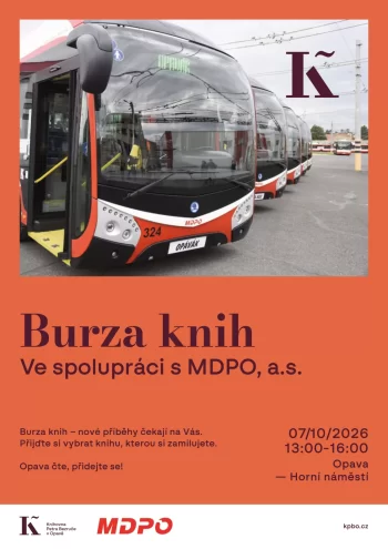Burza knih ve spolupráci s MDPO, a. s.