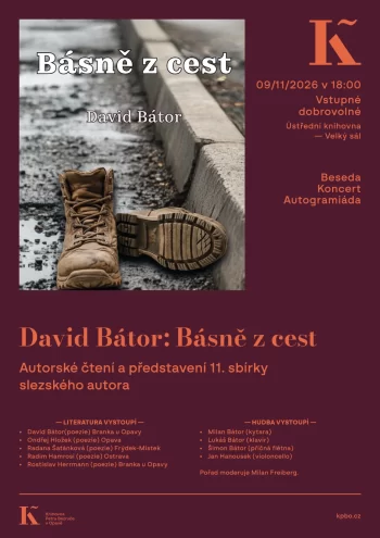David Bátor: Básně z cest - autorské čtení